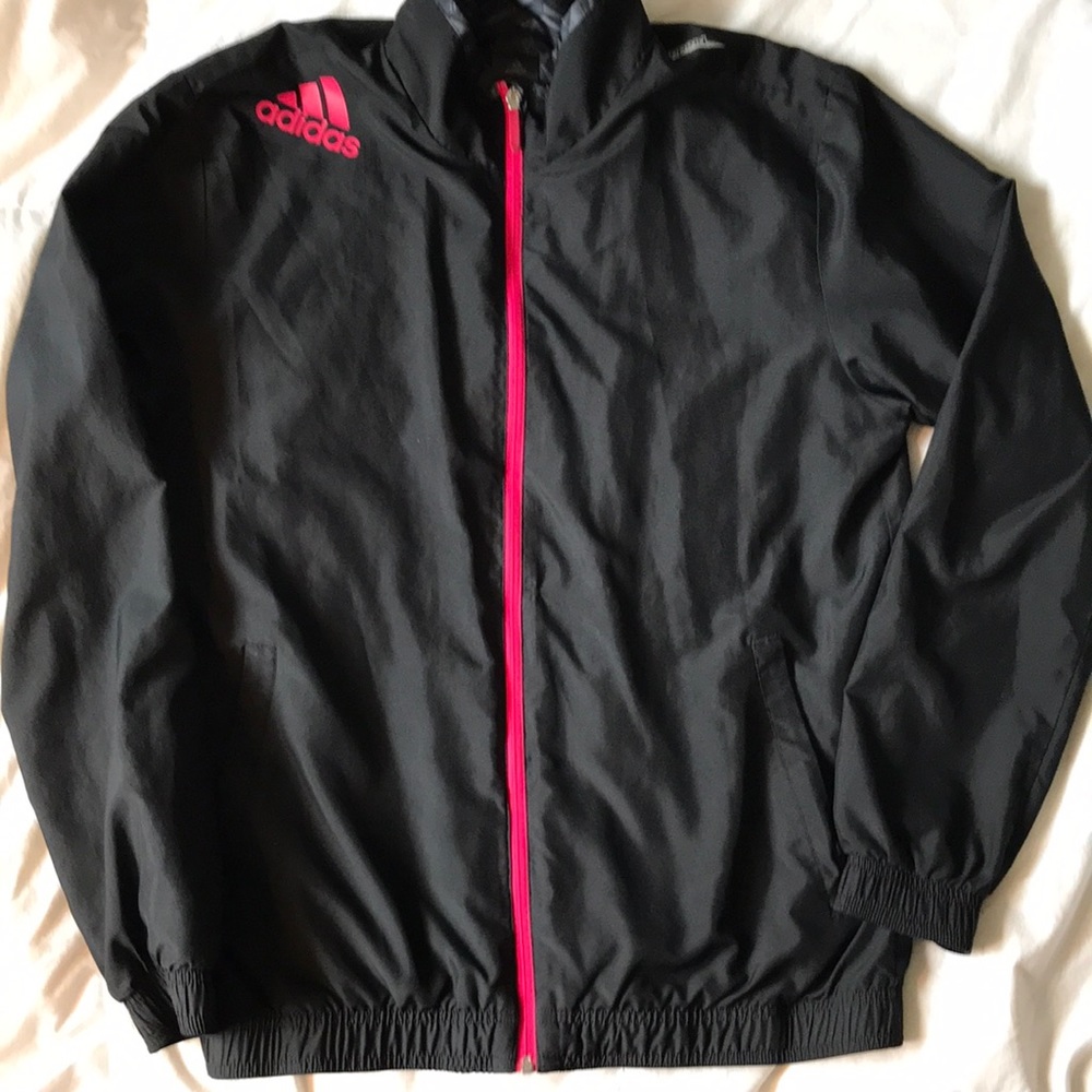 Adidas Predator black mesh lined unisex jacket
